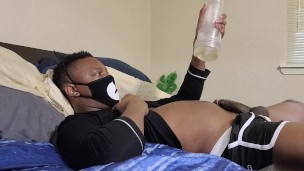 Creaming a fleshlight