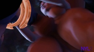 Shepard and Liara Under Final
