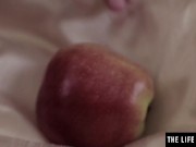 Watch her go wild as she fingerbangs her tight pussy frantically 2/16