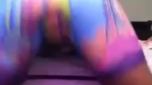 Big booty black ebony twerking 
