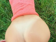 I FUCK MY STEPSISTER HARD ON THE RIVER BANK AND CUM ON HER ASS! 15/16