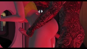 Fucking my Beautiful Futanari Girlfriend - Big ASS - Huge BOOBS - Thick COOK