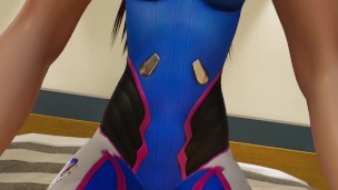Overwatch Dva they put their dick up to the bell