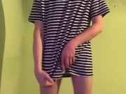 POV + dirty talk: Hot Guy masturbating with big dick. Edging and moaning (huge cum shot) 1/16