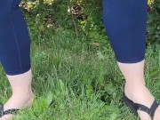 Sexy Milf Public Piss