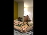 Blonde Babe Masturbating with Dildo and Squirting Wishing You Were Here 7/16