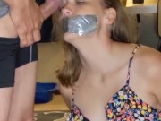 Girl duct taped and touched 12/16