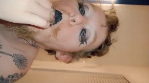 Solo Finger Sucking Queer Trans Boy