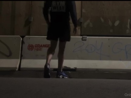 Eshay Almost Caught Risky Public Wank