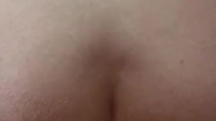 Teen anal dildo deep