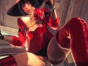 [GUILTY GEAR STRIVE] Passionate sex with I-No (3D PORN 60 FPS) 11/16