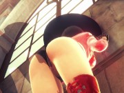 [GUILTY GEAR STRIVE] Passionate sex with I-No (3D PORN 60 FPS) 4/16