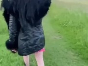 Is it disrespectful to pee on a landmark? 