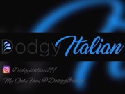 Preview: Big amateur italian cock, soft to hard, ball tied, male precum squirt. OF: @dodgyitalian 13/16