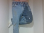 Gardening and cleaning off in the shower 15/16