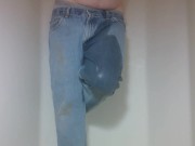 Gardening and cleaning off in the shower 16/16