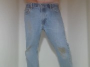 Gardening and cleaning off in the shower 6/16