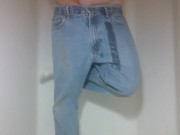 Gardening and cleaning off in the shower 8/16