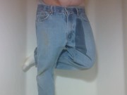 Gardening and cleaning off in the shower