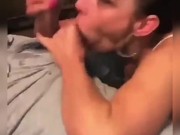 White girl drains bbc 4/16