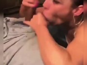 White girl drains bbc 6/16