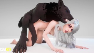 Curvy Bitch breeds with Werewolf | Big Cock Monster | 3D Porn Wild Life -  RedTube