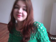 Home blowjob and cum on ass redhead Renata Fox 6/16