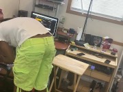 Daytime Sex In Office. Working from Home…HARDLY WORKING! Working when I’m Not working Work All Holes 4/16