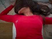 I interfered with playing PS and got a high-quality fuck in a sports ass. Sex with a tanned fitness 13/16