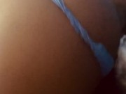 Things got creamy as the babysitter rides my bbc 10/16