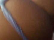 Things got creamy as the babysitter rides my bbc 12/16