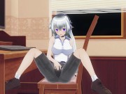 3D HENTAI Gamer girl masturbates after stream 2/16