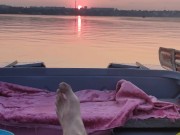 In wonderful weather, a magical sunset 11/16