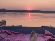 In wonderful weather, a magical sunset 13/16