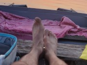 In wonderful weather, a magical sunset 7/16