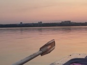 In wonderful weather, a magical sunset 8/16