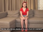 Defloration casting first time naked on camera Vera Funtik 2/16