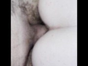 Face down, Ass Up. He fucks me on the couch and cums INSIDE ME! 12/16