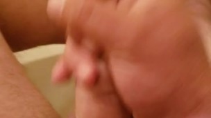 Pee and cum play 