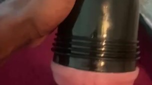 My fleshlight cumshot