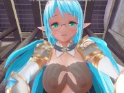 3D HENTAI POV elfie enters the service of the king 15/16