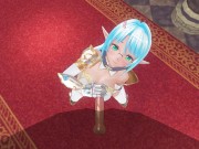 3D HENTAI POV elfie enters the service of the king 8/16