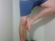 Almost didn't make it peeing in the shower 14/16