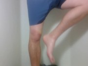 Almost didn't make it peeing in the shower 16/16