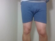 Almost didn't make it peeing in the shower 2/16