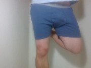 Almost didn't make it peeing in the shower 3/16