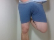 Almost didn't make it peeing in the shower 4/16