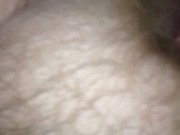 Rubbing my clit, making me cum.
