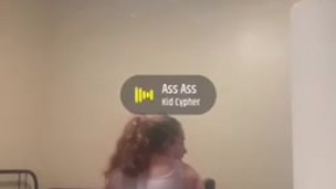 Redhead Twerks In Nice Booty Shorts
