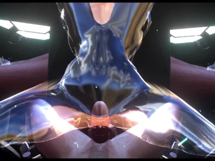 Citor3 Femdomination 2 3D VR game walkthrough 4: The Flushing| story, sci-fi, cum training, latex